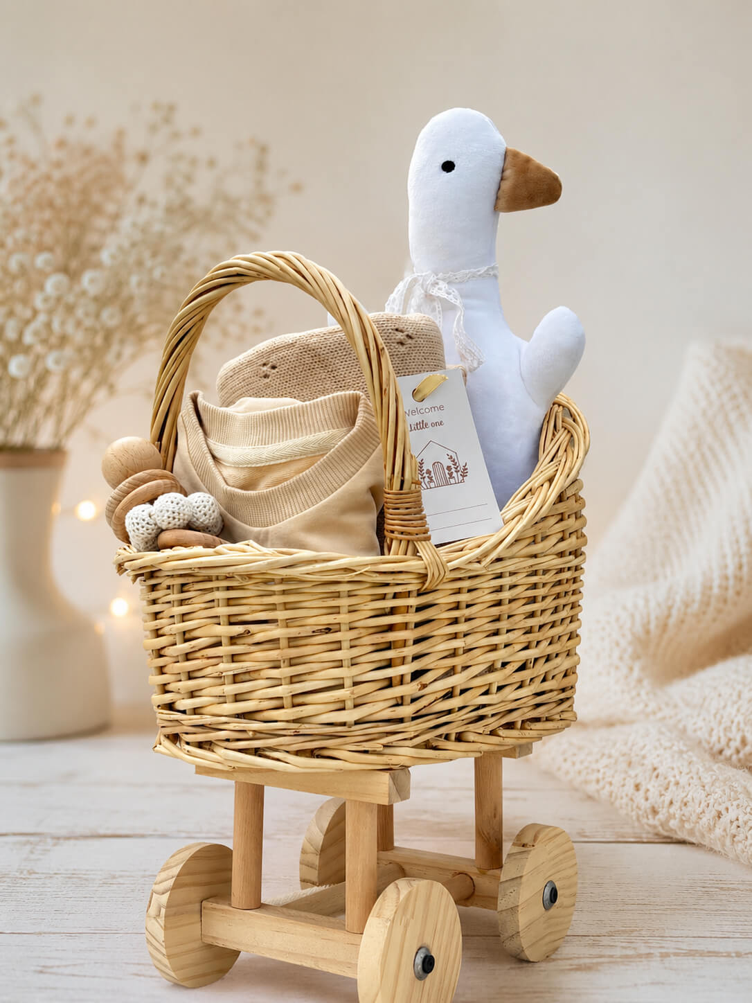 Little Blessing Heirloom Stroller Basket