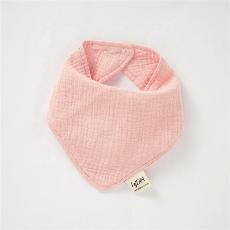 Organic Muslin Baby Bib and Soothing Gift Set