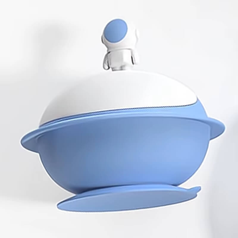 Astronaut Baby Feeding Set | Silicone Bowl, Cup & Utensils