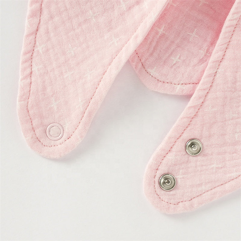 Organic Muslin Bib and Teether Set – natural baby gift set, Cuddle Bloom Pakistan