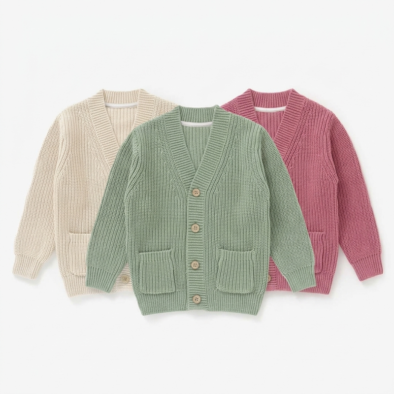 Knitted Cardigan Sweater