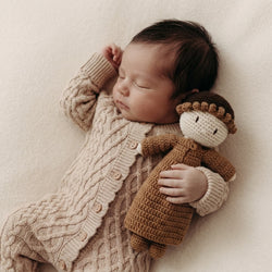 Little Mu'min Buddy Crochet Doll – inclusive handmade Muslim doll by Cuddle Bloom Pakistan
