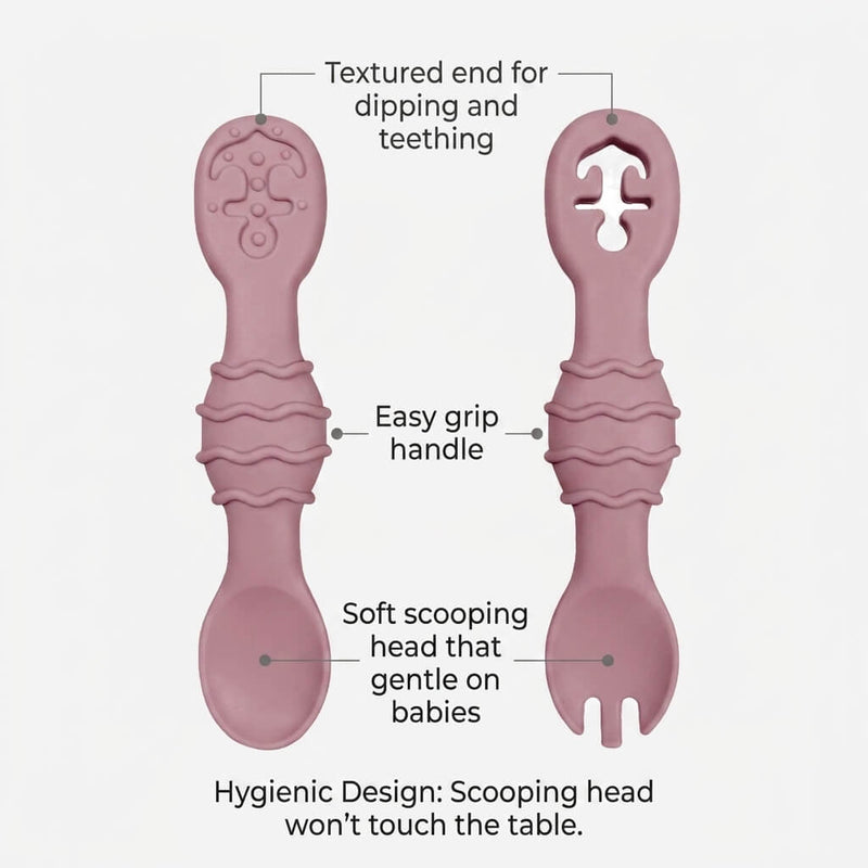 Mealtime Essentials Gift Set – Dusky Rose