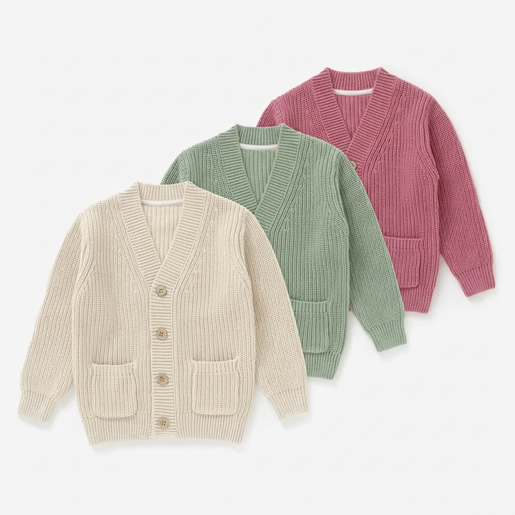 Knitted Cardigan Sweater