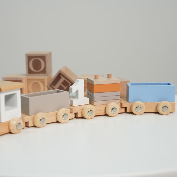 Little Explorer Gift Set styled – wooden toy and knitted accessories, Cuddle Bloom Pakistan